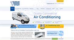 Desktop Screenshot of airedalecooling.com