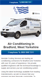 Mobile Screenshot of airedalecooling.com